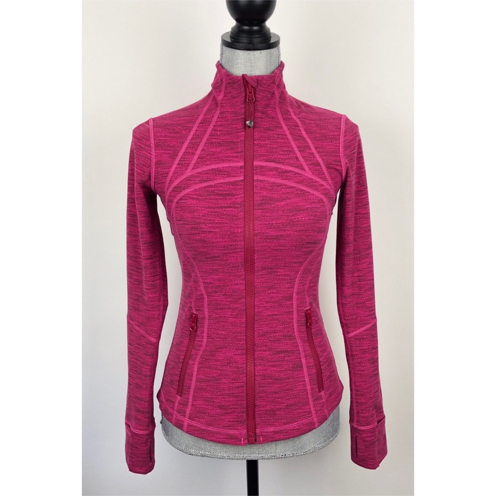 Lululemon Define Jacket Heathered Berry Rumble